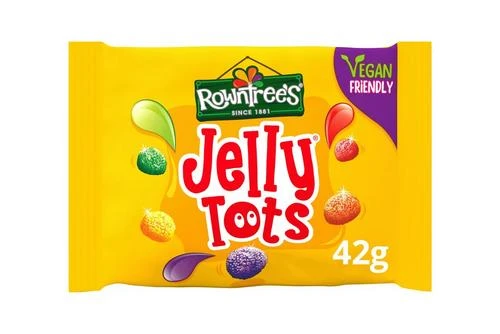 Rowntree's Jelly Tots Sweets Bag 42g Pack Size: 36 X 42g 3 Rowntree's Jelly Tots Sweets Bag 42g Pack Size: 36 X 42g - Image 2