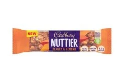 Cadbury Nuttier Peanut & Almond Chocolate Bar 40g Pack Size: 15 X 40g