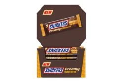Snickers Creamy Peanut Butter & Milk Chocolate Snack Bar Duo 36.5g Pack Size: 1 X 24 -Snack Store 185955 3