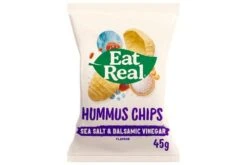 Eat Real Hummus Sea Salt Pack Size: 12 X 45g