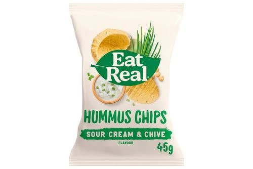 Eat Real Quinoa Sour Cream & Chive Pack Size: 12 X 30g 3 Eat Real Quinoa Sour Cream & Chive Pack Size: 12 X 30g