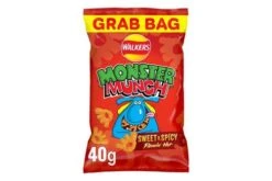 Walkers Monster Munch Flamin' Hot Snacks 40g Pack Size: 30 X 40g