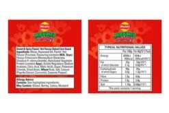 Walkers Monster Munch Flamin' Hot Snacks 40g Pack Size: 30 X 40g -Snack Store 19880 4