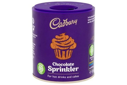 Cadbury Chocolate Sprinkler 125g Pack Size: 6 X 125g 3 Cadbury Chocolate Sprinkler 125g Pack Size: 6 X 125g