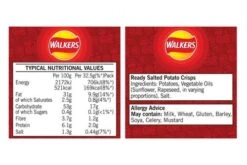 Walkers Ready Salted Crisps 32.5g Pack Size: 48 X 32.5g 10 Walkers Ready Salted Crisps 32.5g Pack Size: 48 X 32.5g -Snack Store 21420 4