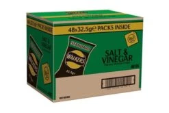 Walkers Salt & Vinegar Crisps 32.5g Pack Size: 48 X 32.5g 11 Walkers Salt & Vinegar Crisps 32.5g Pack Size: 48 X 32.5g -Snack Store 21422 5