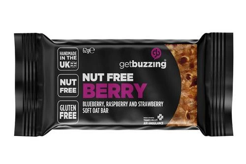 Getbuzzing Nut And Gluten Free Berry Oat Bar Pack Size: 1 X 24 3 Getbuzzing Nut And Gluten Free Berry Oat Bar Pack Size: 1 X 24