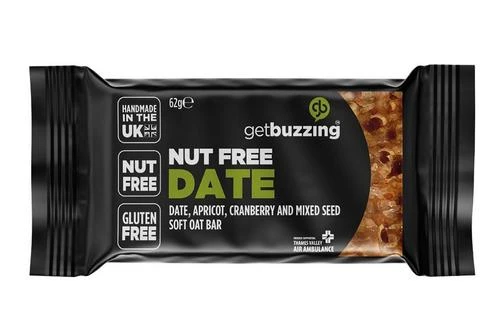 Getbuzzing Date & Seed Nut Free Flapjack Pack Size: 1 X 48 3 Getbuzzing Date & Seed Nut Free Flapjack Pack Size: 1 X 48