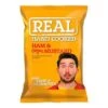 Real Hand Cooked Ham & English Mustard Flavour Potato Crisps Pack Size: 48 X 35g -Snack Store 26718 1