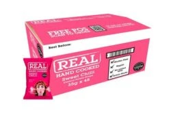 Real Hand Cooked Sweet Chilli Flavour Potato Crisps Pack Size: 48 X 35g -Snack Store 26722 4