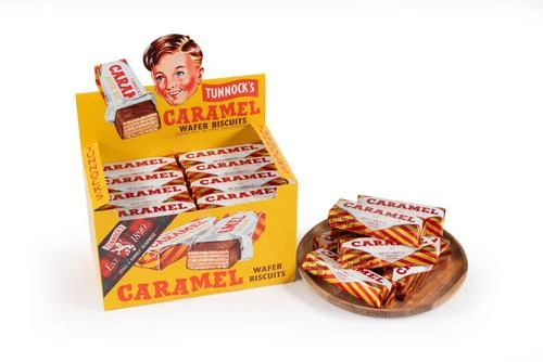 Tunnock's Milk Chocolate Coated Caramel Wafer Biscuits 30g Pack Size: 48 X 30g 4 Tunnock's Milk Chocolate Coated Caramel Wafer Biscuits 30g Pack Size: 48 X 30g - Image 2