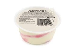 Brakes Essentials Raspberry Ripple Flavour Ice Cream Tubs Pack Size: 48 X 100ml