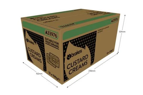 Brakes Custard Creams Pack Size: 12 X 150g 6 Brakes Custard Creams Pack Size: 12 X 150g - Image 4