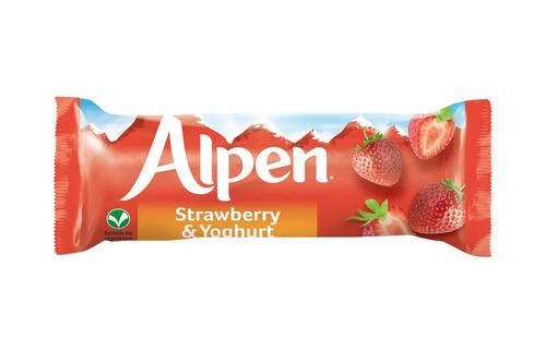 Alpen Cereal Bar Strawberry & Yoghurt Single Pack Size: 24 X 29g 4 Alpen Cereal Bar Strawberry & Yoghurt Single Pack Size: 24 X 29g - Image 2