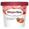 Häagen-Dazs Strawberries & Cream Ice Cream Pack Size: 24 X 95ml