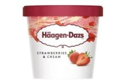 Häagen-Dazs Strawberries & Cream Ice Cream Pack Size: 24 X 95ml