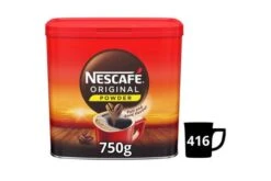 Nescafe Original Instant Coffee Powder Tin 750g Pack Size: 1 X 750g