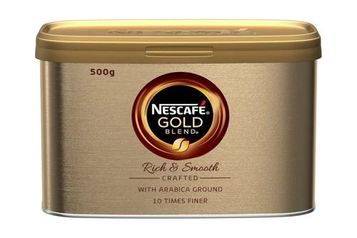 Nescafe Gold Blend Instant Coffee Tin Pack Size: 1 X 500g 2 Nescafe Gold Blend Instant Coffee Tin Pack Size: 1 X 500g