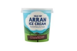 Arran Strawberry Ice Cream Mini Tubs Pack Size: 25 X 120ml