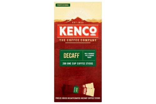 Kenco Decaf Instant Coffee 200x1.8g, Stickpacks Pack Size: 200 X 1.8g 4 Kenco Decaf Instant Coffee 200x1.8g, Stickpacks Pack Size: 200 X 1.8g - Image 2