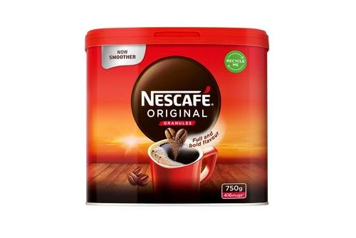 Nescafe Original Instant Coffee Granules Tin 750g Pack Size: 1 X 750g 4 Nescafe Original Instant Coffee Granules Tin 750g Pack Size: 1 X 750g - Image 2