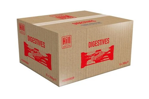Hill Catering Digestive Biscuits Pack Size: 8 X 300g 4 Hill Catering Digestive Biscuits Pack Size: 8 X 300g - Image 2