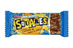 Kellogg's Squares Curious Caramel & Chocolate Cereal Bars Pack Size: 30 X 36g