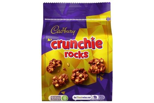 Cadbury Crunchie Rocks Chocolate Bag 110g Pack Size: 10 X 110g 4 Cadbury Crunchie Rocks Chocolate Bag 110g Pack Size: 10 X 110g - Image 2