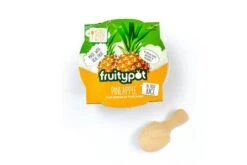 Fruity Pot - Pineapple Pieces In Fruit Juice Pack Size: 18 X 113g -Snack Store 84876 3
