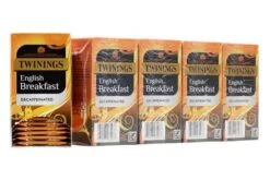 Twinings English Breakfast Decaffeinated Enveloped Tea Bags Pack Size: 4 X 20 -Snack Store 85032 3