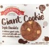Paterson's Triple Chocolate Giant Cookie Pack Size: 18 X 60g -Snack Store 85080 1