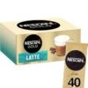 Nescafe Gold Latte Instant Coffee Pack Size: 40 X 19.5g -Snack Store 85102 1