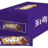 Cadbury Snack Shortcake Chocolate Biscuit 40g Pack Size: 36 X 40g -Snack Store 85718 1