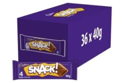 Cadbury Snack Shortcake Chocolate Biscuit 40g Pack Size: 36 X 40g