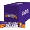 Cadbury Double Decker Chocolate Bar 54.5g Pack Size: 48 X 54.5g -Snack Store 87195 1
