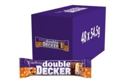 Cadbury Double Decker Chocolate Bar 54.5g Pack Size: 48 X 54.5g