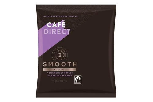 Cafédirect Fairtrade Smooth Roast And Ground Filter Coffee 60g Pack Size: 45 X 60g 3 Cafédirect Fairtrade Smooth Roast And Ground Filter Coffee 60g Pack Size: 45 X 60g