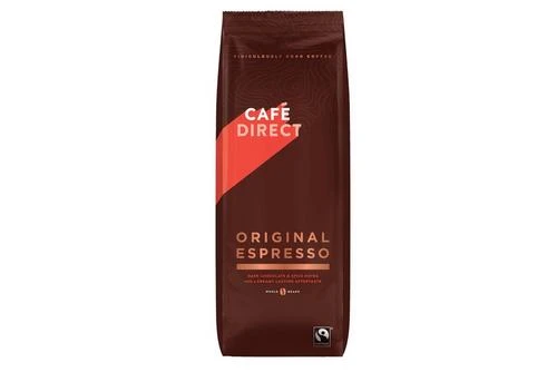 Cafédirect Fairtrade Original Espresso Beans Pack Size: 4 X 1kg 3 Cafédirect Fairtrade Original Espresso Beans Pack Size: 4 X 1kg