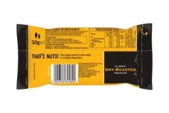 Nobby's Nuts Classic Dry Roasted Peanuts 50g Pack Size: 24 X 50g -Snack Store 87683 3