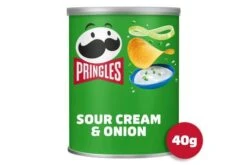 Pringles Sour Cream & Onion Pop & Go Pack Size: 12 X 40g