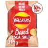 Walkers Baked Sea Salt Snack Crisps 37.5g Pack Size: 32 X 37.5g -Snack Store 89584 1