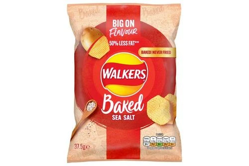Walkers Baked Sea Salt Snack Crisps 37.5g Pack Size: 32 X 37.5g 4 Walkers Baked Sea Salt Snack Crisps 37.5g Pack Size: 32 X 37.5g - Image 2