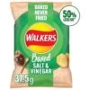Walkers Baked Salt & Vinegar Snack Crisps 37.5g Pack Size: 32 X 37.5g 2 Walkers Baked Salt & Vinegar Snack Crisps 37.5g Pack Size: 32 X 37.5g -Snack Store 89585 1