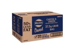 Walkers Baked Cheese & Onion Snack Crisps 37.5g Pack Size: 32 X 37.5g -Snack Store 89586 5