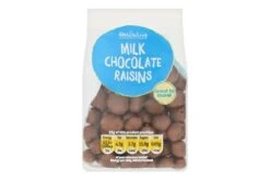 Snacking Essentials Milk Chocolate Raisins Pack Size: 12 X 100g