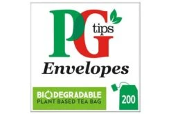 PG Tips 200 Enveloped Tea Bags Pack Size: 1 X 200