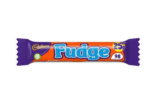 Cadbury Fudge 25p Chocolate Bar 22g Pack Size: 60 X 22g 4 Cadbury Fudge 25p Chocolate Bar 22g Pack Size: 60 X 22g - Image 2